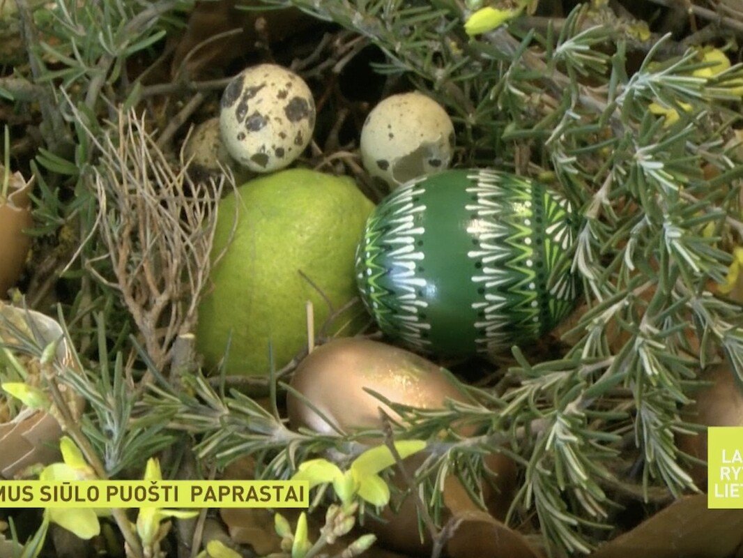 Kaip patiems pasipuošti šventinį Velykų stalą