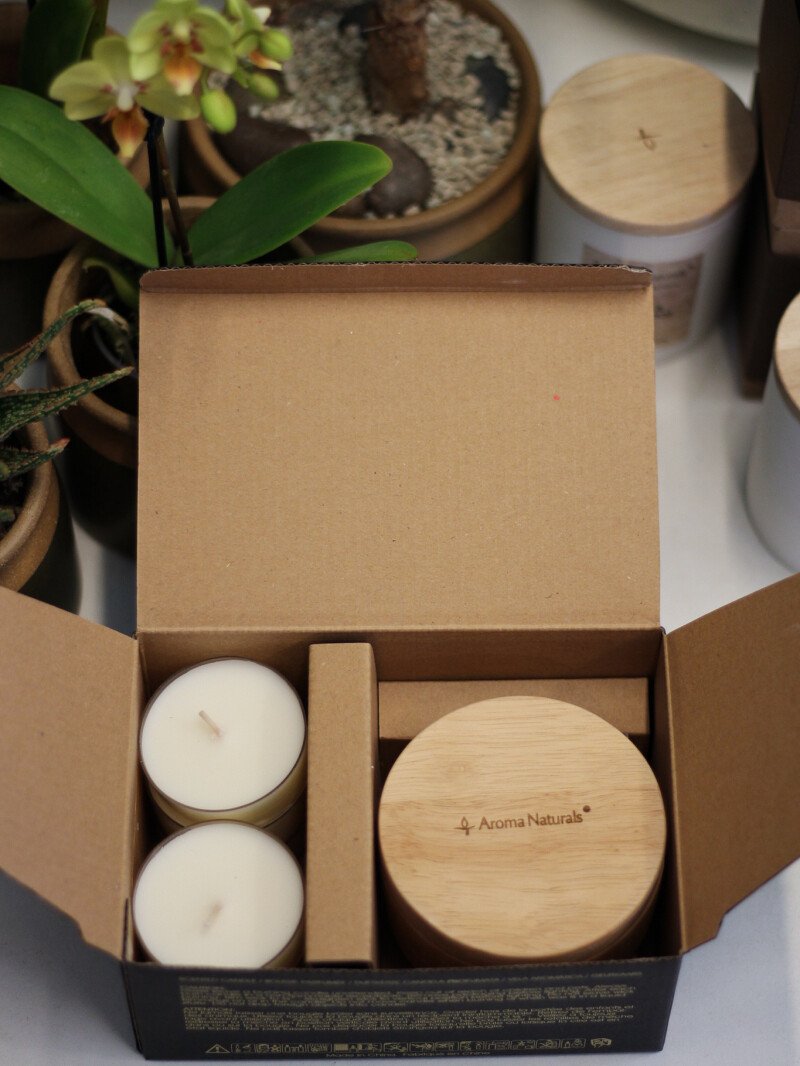 „Aroma Naturals“ žvakių rinkinys