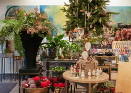 Kalėdos 2021 ritos gėlių salone