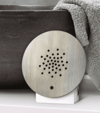 Vandenyno garsų dėžutė (vintažinė) interjere