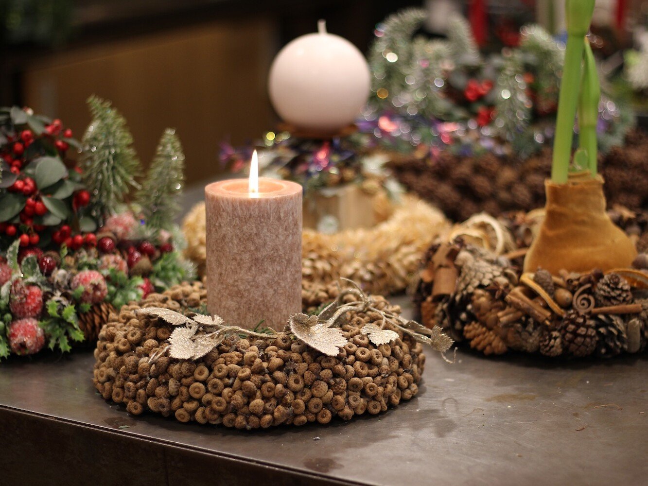 Kalėdinių vainikų dirbtuvės – papildoma data